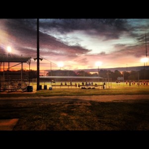 Beautiful Softball field